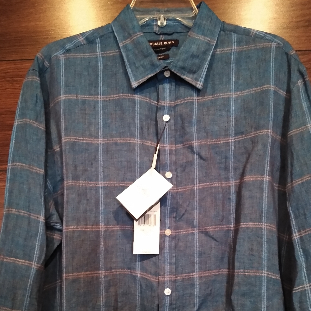 Michael Kors Slim fit Button Down Shirt
